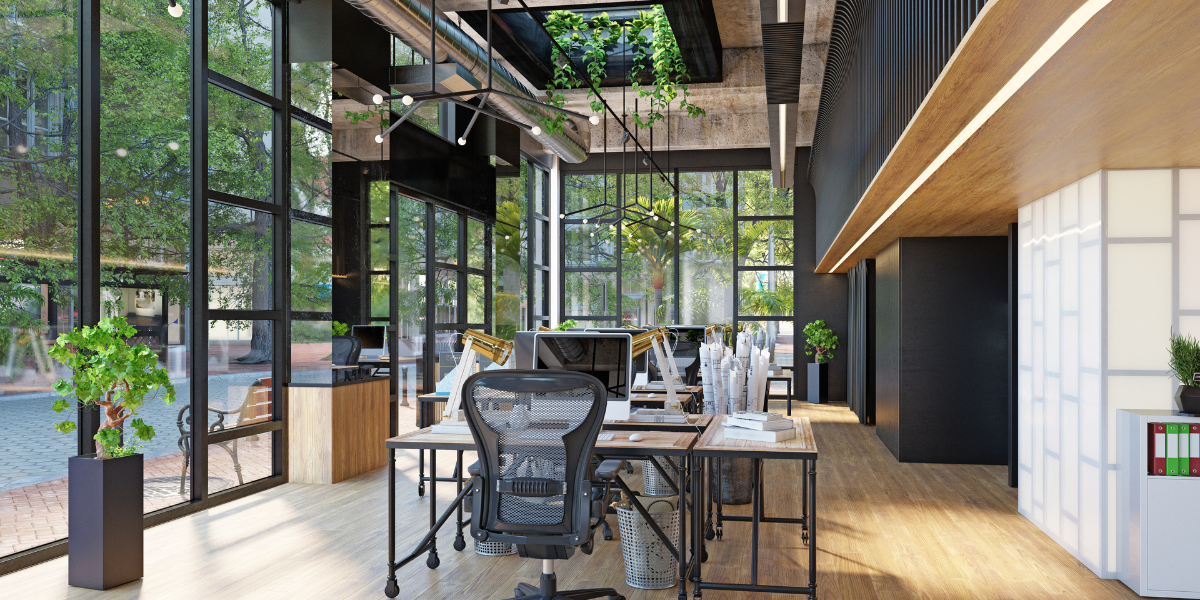 Picture of a decluttered, well organised office after using business storage